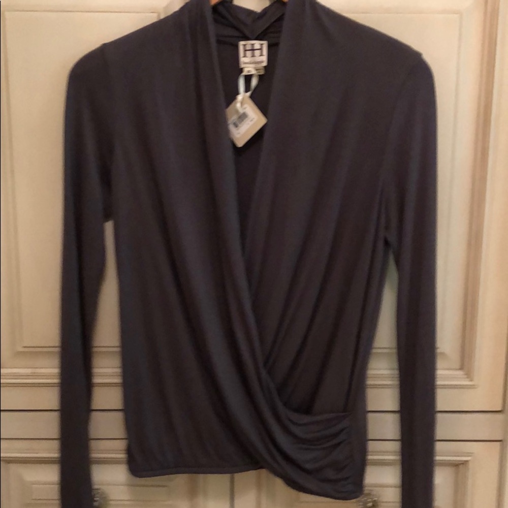Haute hippie crossover top